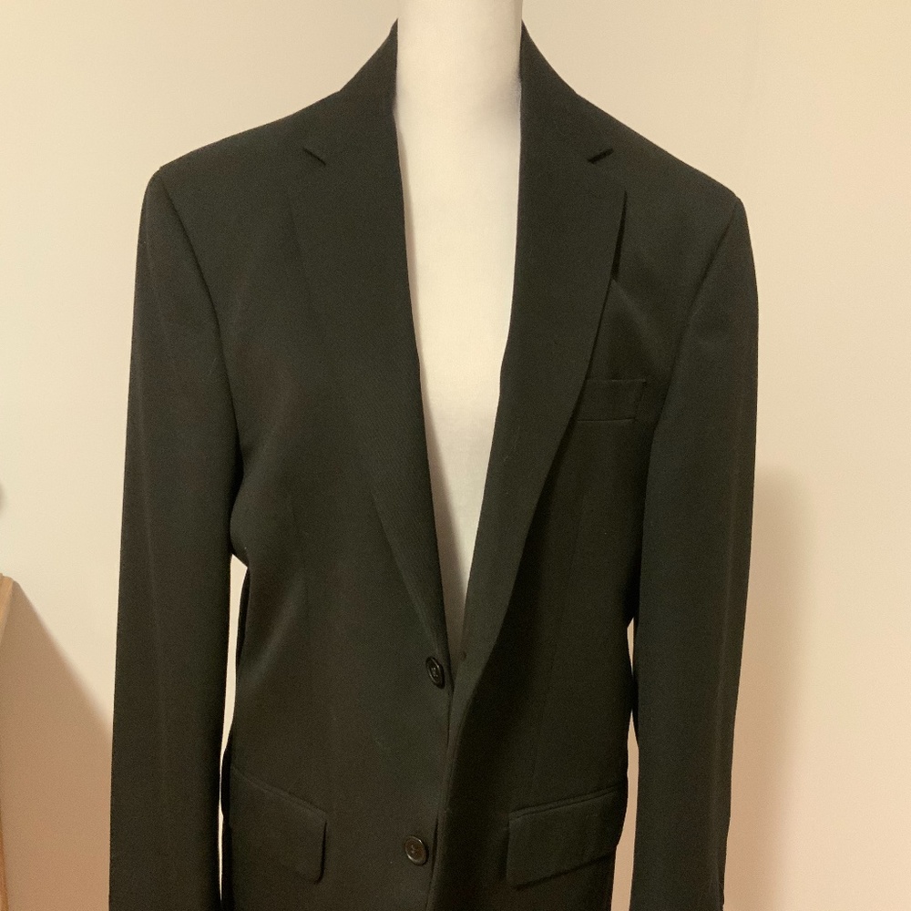 Merona  black Size 38R suit jacket